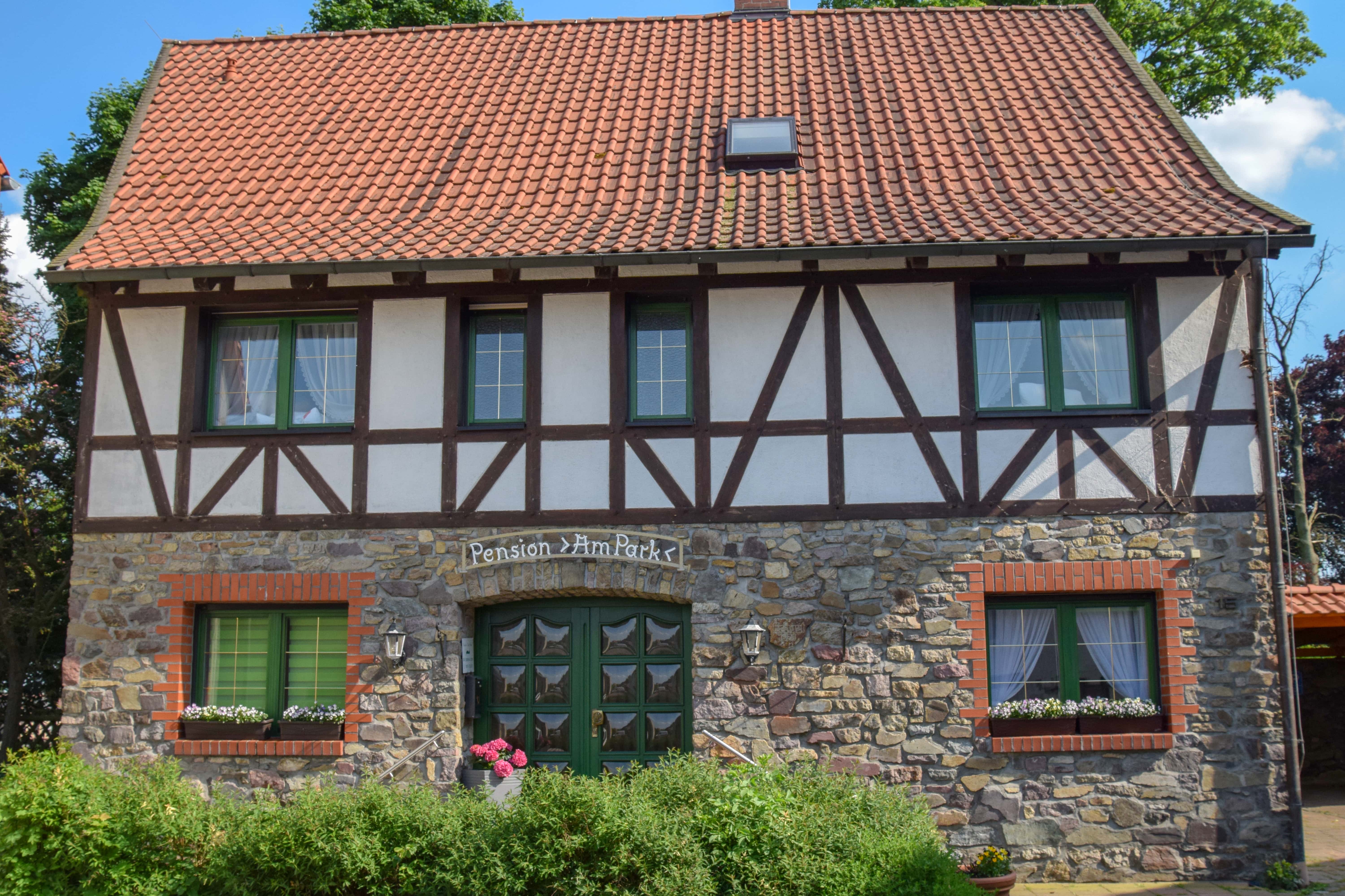 Die Pension 'Am Park' im Luftkurort Flechtingen